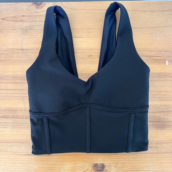 Abercrombie & Fitch Tops - NWOT Abercrombie & Fitch Black Corset sports bra